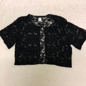 Black lace Shrug